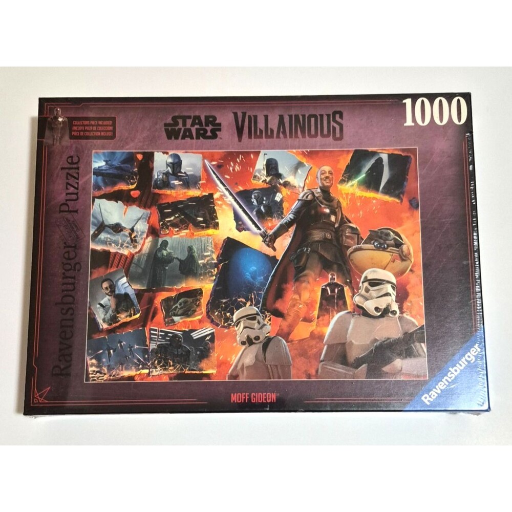 Ravensburger Moff Gideon Stars Wars Villainous 1000 Piece Jigsaw Puzzle Sealed!